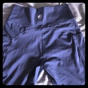 Alphalete Meridian POCKET leggings in Trinity Blue